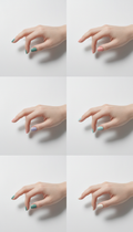 Gel Cloud French Tips
