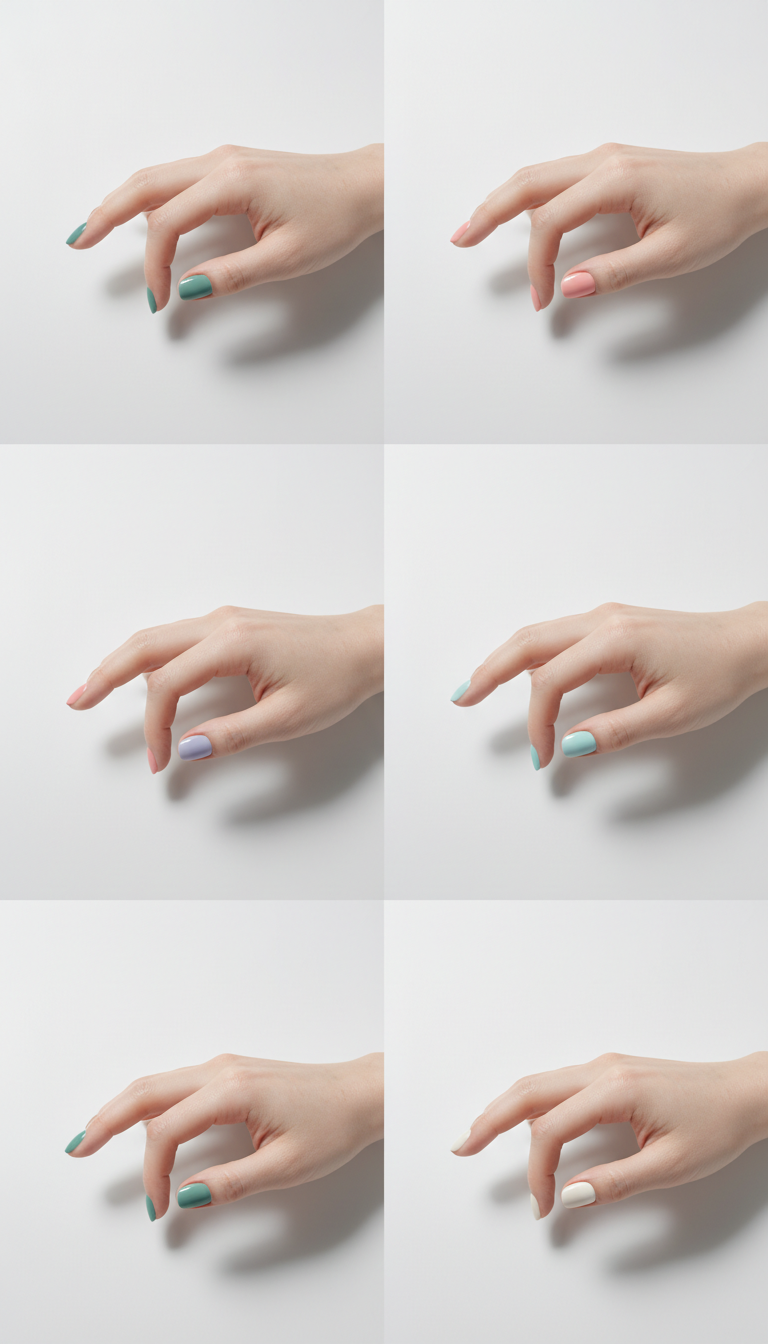Gel Cloud French Tips