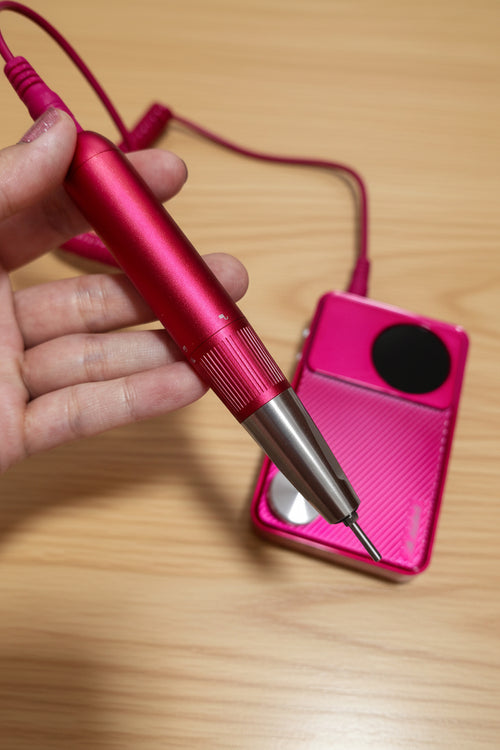 Not for Retail! Professional Nail Drill HG9001 Rechargeable Electric Nail Drill 35-Speed Portable Nail File with LED Screen for UV Gel Nails
