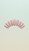 Pastel Whisper Accent Nails